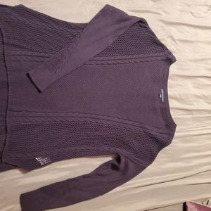 Ombre crew neck sweater